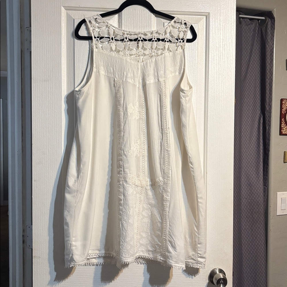 Knox Rose Elegant White Lace Women's Dress